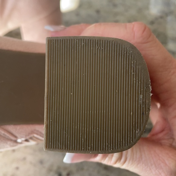 MIA Open-toed Booties in Blush Pink GUC and super cute! Size 8.5 - Picture 12 of 13